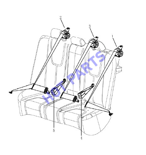 РЕМНИ БЕЗОПАСНОСТИ СЕДАН