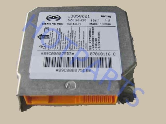 картинка БЛОК УПРАВЛЕНИЯ ПОДУШКАМИ БЕЗОПАСТНОСТИ (SRS-ECU) HOVER  3658160-K00