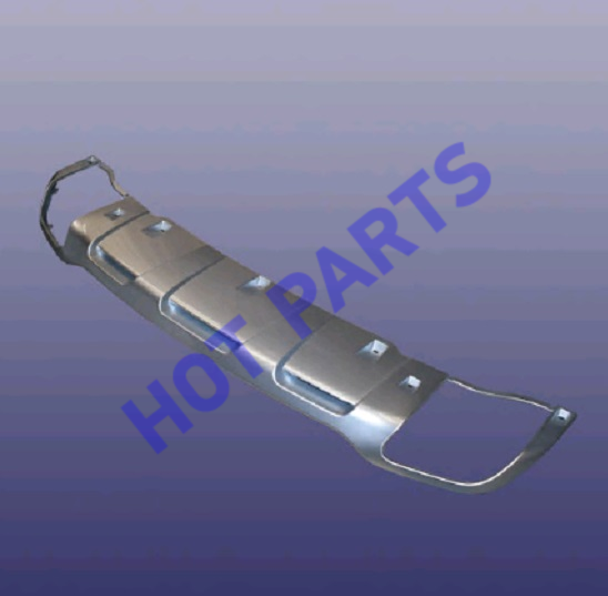 картинка НАКЛАДКА ЗАДНЕГО БАМПЕРА НИЖНЯЯ серебристая СЕ  602000089AABSR