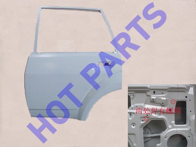 RR DOOR ASSY LH
