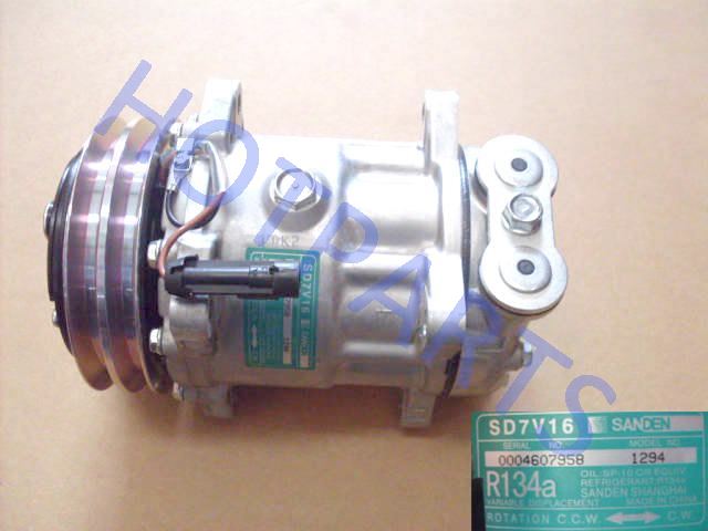 картинка КОМПРЕССОР КОНДИЦИОНЕРА HOVER, ДИЗЕЛЬ(КЛИНОВОЙ РЕМЕНЬ)  8103200-K08