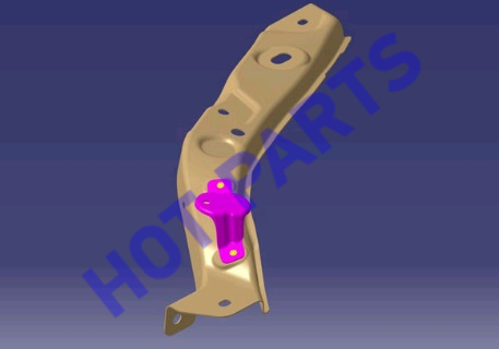 картинка ПЛАСТИНА КРЕПЛЕНИЯ ФАРЫ ПРАВОЙ M1D/M1DFL2  J60-5300540FL-DY