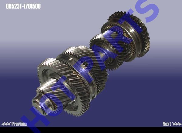 картинка SHAFT SETЈ¬OUTPUT  QR523T-1701500