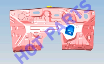 картинка ЗАЩИТА КУЗОВА ПЕРЕДНЯЯ  T15-5300100-DY