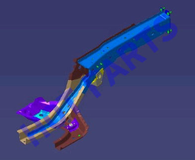 картинка ЛОНЖЕРОН ПЕРЕДНИЙ ЛЕВЫЙ  T15-8400010-DY